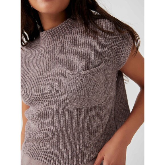 FREE PEOPLE Freya Sweater Set / Cashmere Combo - Picture 4 of 10